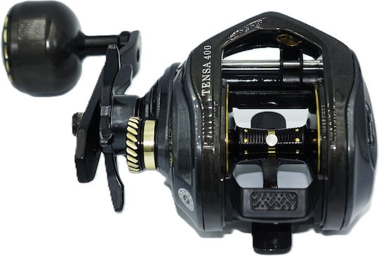 Kendozo Lures Tensa 400 400 Fishing Reel for Vertical Jigging Tai Rubber for Left-Handers