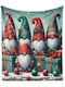 Denik Pets Bettdecke für Hunde Grün 75x100cm.