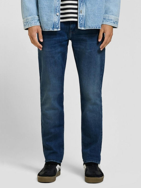 Rick Pantaloni De Blugi Pentru Bărbați Slim Fit Albastru Închis