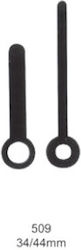 Metal Clock Hand 30/44mm Black