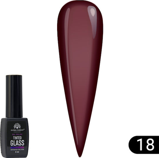 Global Fashion Top Coat / Base Coat για Gel 8ml 18