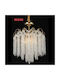 Lightplanet Candelabru LED Ø30cm cu Cristale Transparent B6698/300