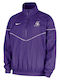 Nba Purple Суитшърт с Качулка Purple