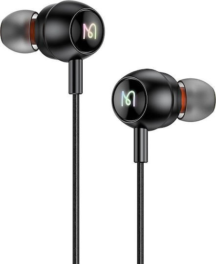 Mcdodo HP-5830 In-ear Handsfree Ακουστικά με Βύσμα USB-C Μαύρο