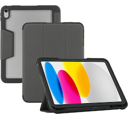 Mobilis Flip Cover με Πληκτρολόγιο (iPad 11" 2025, iPad 10.9) Γκρι
