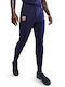 Barcelona Football Sweatpants Dri-Fit Glossy with Elastic Purple