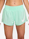 Women's Leather Shorts Dri-Fit Br Green