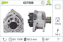 Generator Alternator Valeo 437558