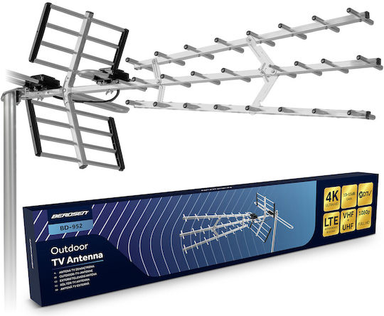 Berdsen Bd-952 Ultra Hd 4k Directional Outdoor Tv Antenna