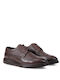 Δερμάτινα Ανδρικά Oxfords Καφέ