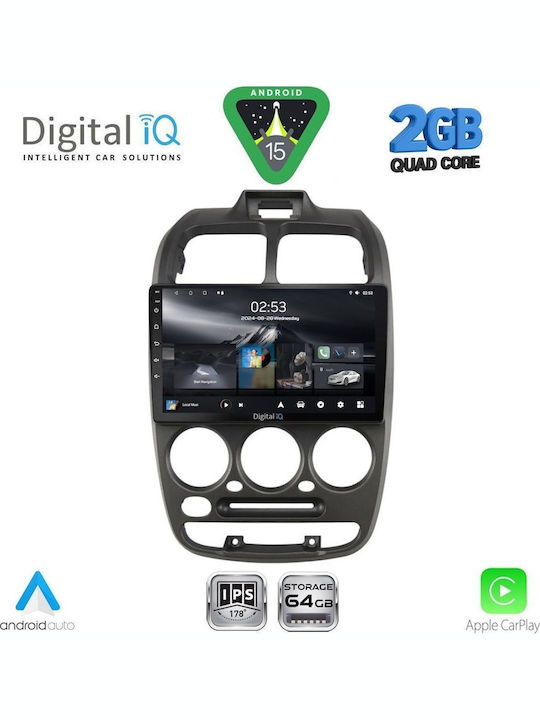 Digital IQ Car Audio System for Hyundai Accent 1999-2004 (Bluetooth/USB/WiFi/GPS/Apple-Carplay/Android-Auto) with Touch Screen 9"