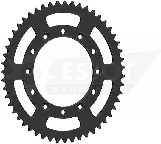 Esjot Rear Sprocket Steel 520 Black 51 Teeth 50-32001-51