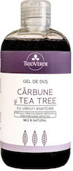 Shower Gel Charcoal Tea-tree Trio Verde 300 Ml