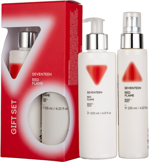 Seventeen Red Flame Hautpflegeset für Feuchtigkeitsspendend & Aufhellung 2Stück