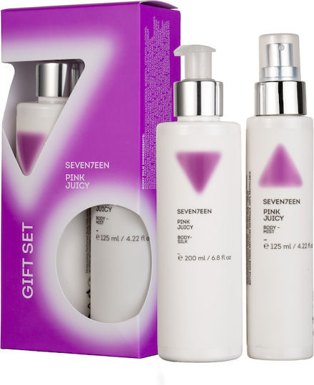 Seventeen Pink Juicy Σετ Περιποίησης για Ενυδάτωση & Λάμψη 2τμχ