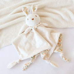 Kiokids Πανάκι Μωρού Bunny Λευκό