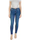 Women's Jean Trousers Flared in Skinny Fit Blue