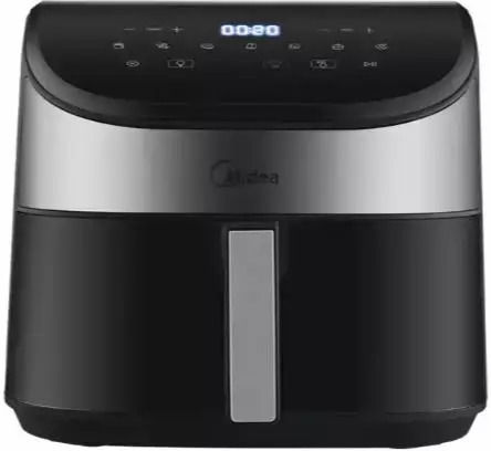 Midea Air Fryer 5.5lt Black 1355376