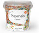 Playmais Classic Κάδος Σφουγγαράκια Καλαμπόκι Κατασκευές 1.200τεμ 3+ Ετών 160977