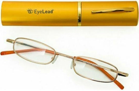 Eyelead Γυαλιά Πρεσβυωπίας +4.00 Τσέπης σε Χρυσό χρώμα 2176775