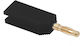 Set 10 Banana Plugs Gold-Plated Cable Contacts Max 4mm