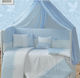 Set Pentru Patut Albastru 10buc piese