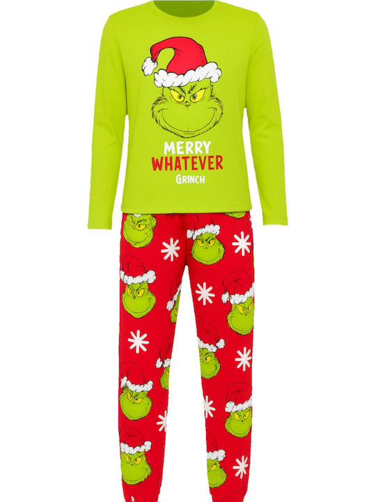 Disney Pijama pentru copii Verde Grinch