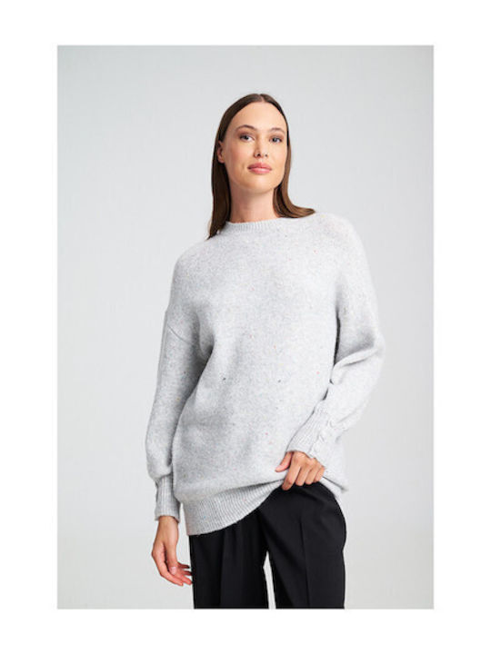 Coco Γυναικείο Πουλόβερ Grey