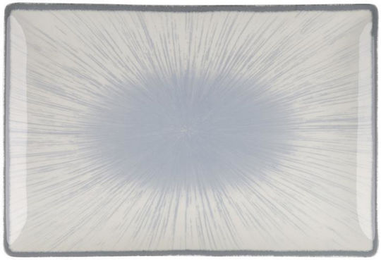 Bormioli Rocco Plate Shallow Rectangular Blue 31x21cm