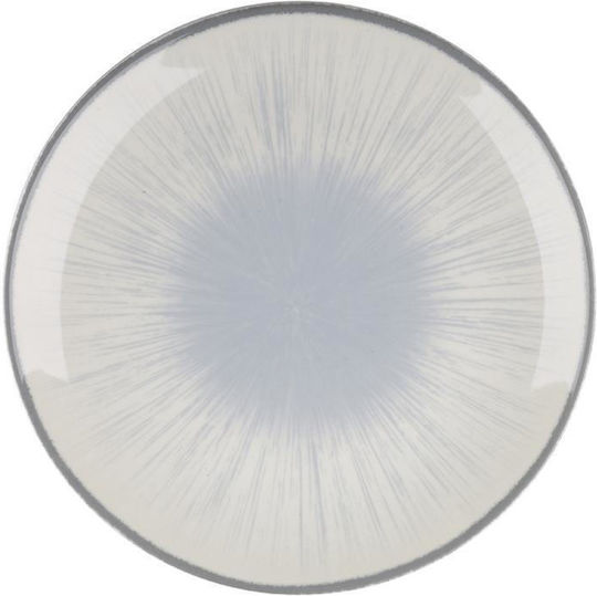 Bormioli Rocco Shallow Blue Serving Plate with Diameter 27cm 6 Pieces