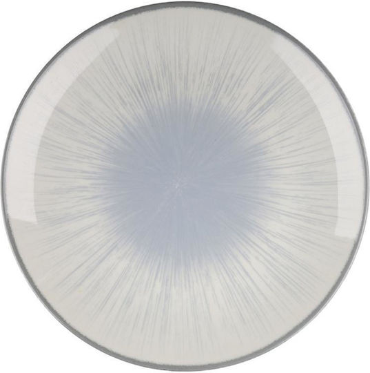 Bormioli Rocco Shallow Blue Serving Plate with Diameter 31cm