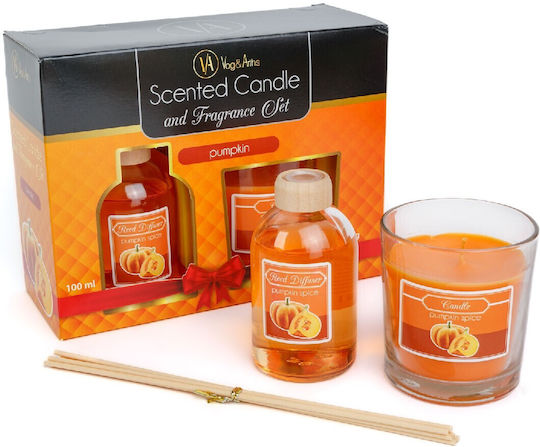 Alista Home Set Diffuser mit Duft Kürbis 58800C 120gr 100ml