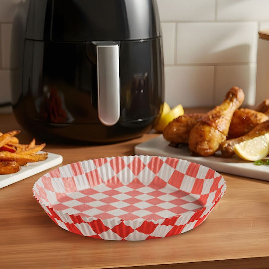 Alista Home Hârtii de Copt Antiaderente pentru Air Fryer 20x20cm 50 Bucăți