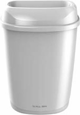 Delta Cleaning Plastic Perie de toaletă 12lt Alb