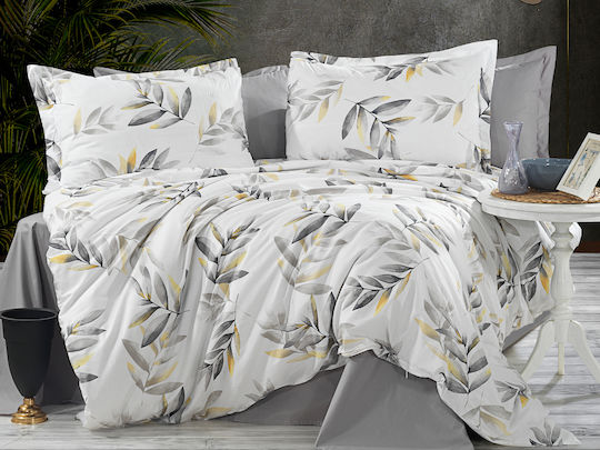 MayHome Pillowcase Set with Envelope Cover Floral 50x70cm.