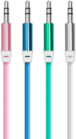 Delight Cablu Aux Jack 3,5 Mm Mufă Acoperire Silicon 1 M