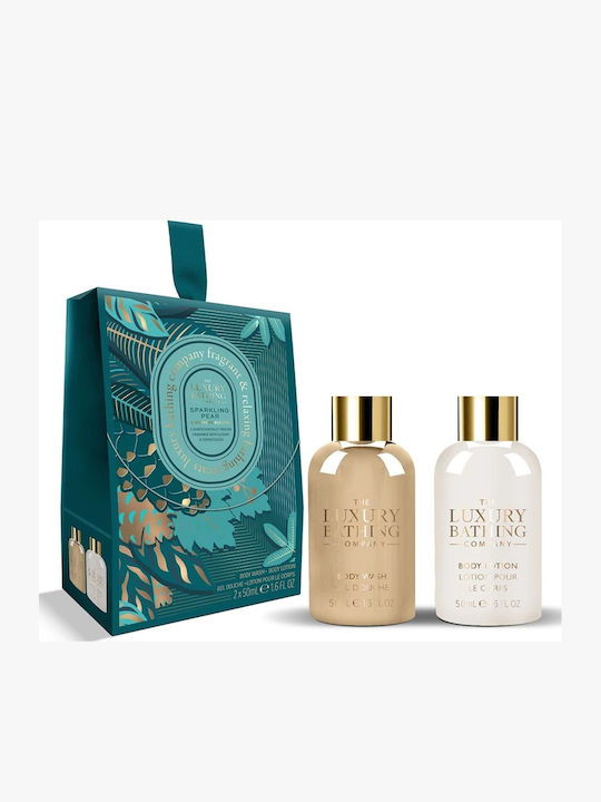Grace Cole Set De Călătorie Sparkling Pear Nectarine Blossom Pentru Curățare Corp Și Hidratare Grace Cole Set De Călătorie Sparkling Pear Nectarine Blossom Pentru Curățare Corp Și Hidratare