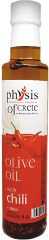 Physis of Crete Ulei de Măsline Extra Virgin cu Aromă Chili 250ml 1buc