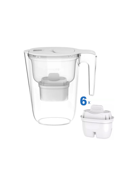 Philips Plastic Jug 2600ml 6pcs