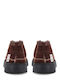 Torview Leder Herren Freizeitschuhe Burgundisch