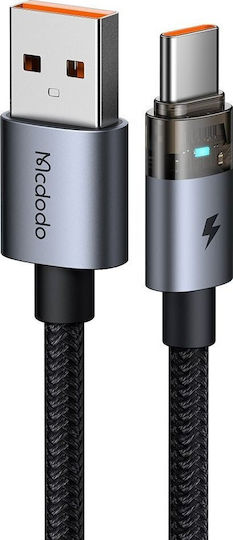Mcdodo USB 2.0 Cable USB-C male - USB-C 66W Μαύρο 1.2m