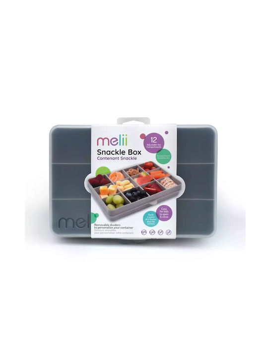 Melii Lunchbox Kunststoff Gray 114ml 1Stück