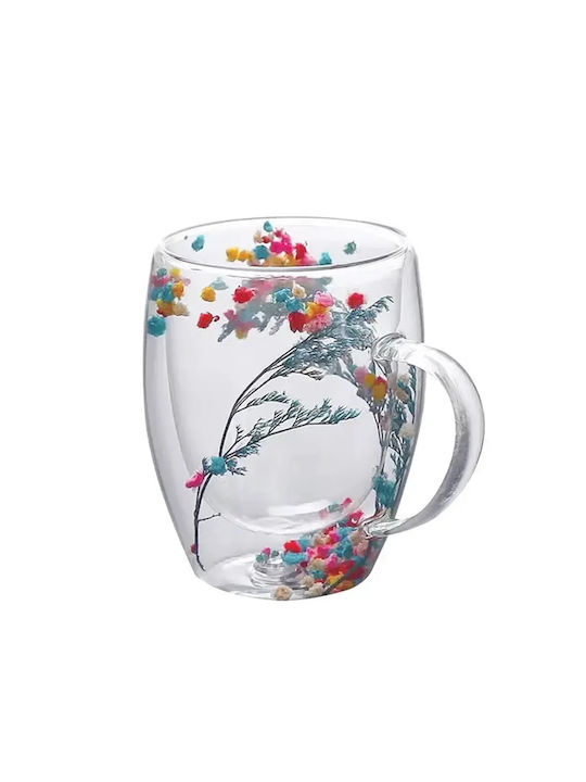 CupHup Lava Raw Κούπα Γυάλινη Διάφανη 300ml