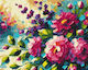 Brushme Paint By Numbers 40x50 Cm Flowers Summer