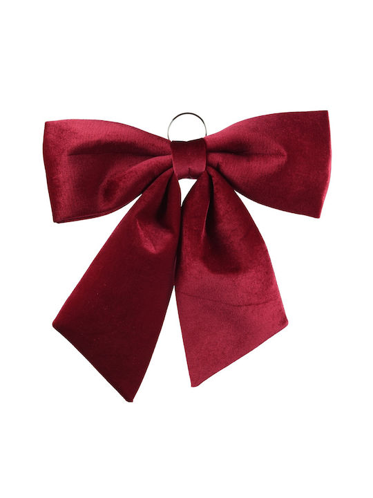 Φιόγκος Polyester Red L48×w2×h52cm Κρίκο Κρεμάσματος Decoris 610644 00054425