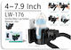 Leewello Lw-176 Black Bicycle Handlebar Mount