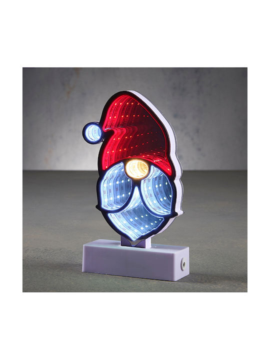Christmas Lamp Luca Lighting Santa Claus Head 53 Leds 20cm 1175031