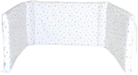 Baby Star Crib Bumpers Classic Inside Gray