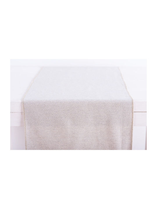 Beauty Home Runner Cu Broderie Gri 32x250cm