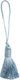 Quaste Stoff 10cm Tasxxxxx-xxx900 Hellblau